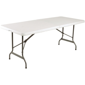 Bolero Centre Folding Table - 6ft Long