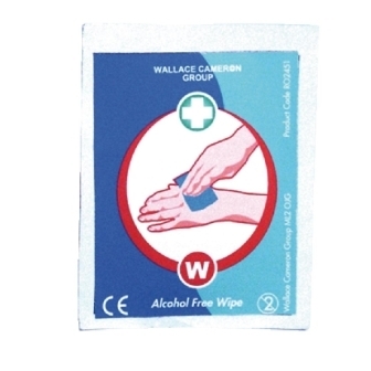 Alcohol Free Wipes [Pack 100]