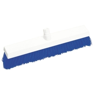 Stiff Hygiene Broom Blue - 12"