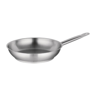 Vogue Stainless Steel Frypan - 200x40mm
