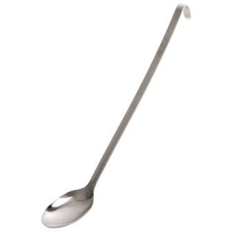Vogue St/St Heavy Duty Solid Spoon - 450mm