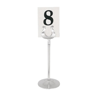 Table Number Stand St/St - 20.5cm