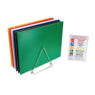 Sale Offer : Hygiplas High Density Chopping Board Set - 24x18x1/2"