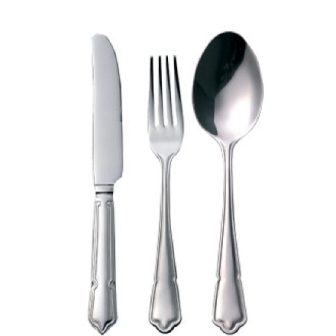 Dubarry Cutlery Sample Set 18/0 [Table Knife, Table Fork, Desert Spoon]
