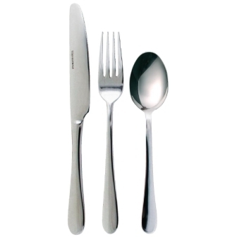 Buckingham Cutlery Sample Set 18/0 [Table Knife, Table Fork, Desert Spoon]