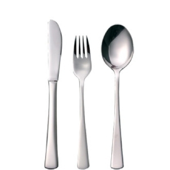Clifton Cutlery Sample Set 18/10 [Table Knife, Table Fork, Desert Spoon]