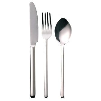 Henley Cutlery Sample Set 18/10 [Table Knife, Table Fork, Desert Spoon]