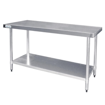 Vogue Stainless Steel Centre Bench - 1200 x 600 x 900mm