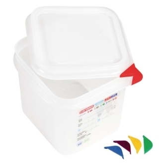 Araven Food Containers GN 1/6 with Lids - 2.6Ltr[Box 4]