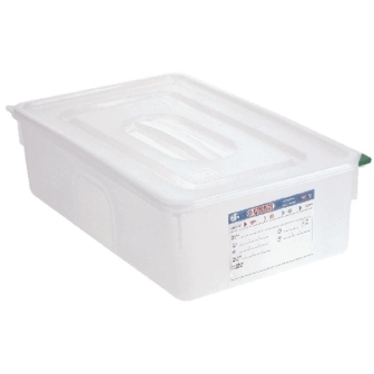 Araven Food Containers GN 1/1 with Lids - 21Ltr [Box 4]