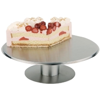 Rotating Cake Stand St/St dia - 310mm