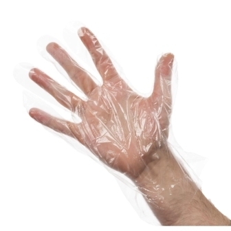 Disposable Gloves Medium Clear [Pack 100]