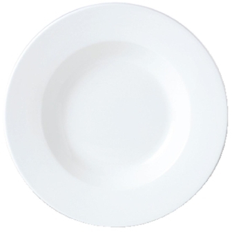 Simplicity White Pasta Dish - 10 5/8" [Box 12]