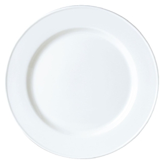 Simplicity White Service/Chop Plate - 13" (Box 6)