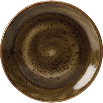 Steelite Craft Brown Coupe Plate - 252mm