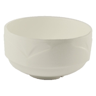Bianco White Stacking Soup Cup Unhandled - 285ml [Box 36]