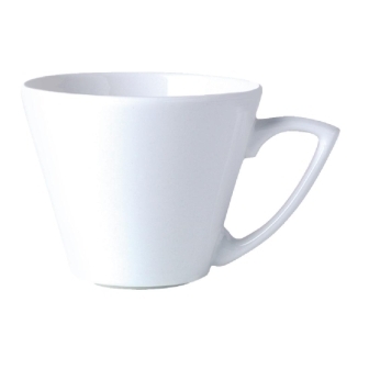 Sheer White Cone Cup - 8oz [Box 24]