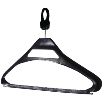 Security Hangers Polypropylene Black [Pack 100]