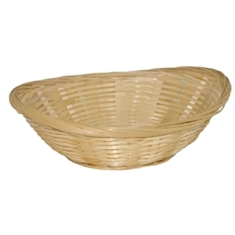Wicker Basket Oval - 228x178mm [Pack 6]
