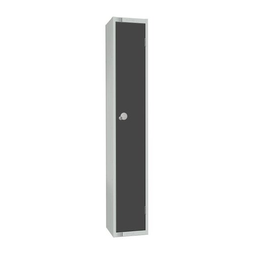 300mm Deep 1 Door Locker - Graphite Grey