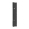 450mm Deep 2 Door Locker - Graphite Grey