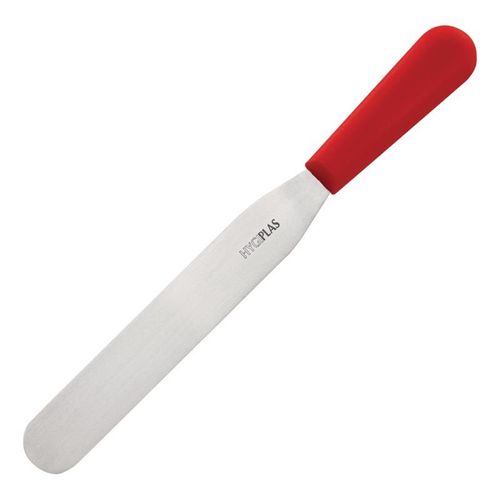Hygiplas Straight Blade Palette Knife Red - 20.5cm
