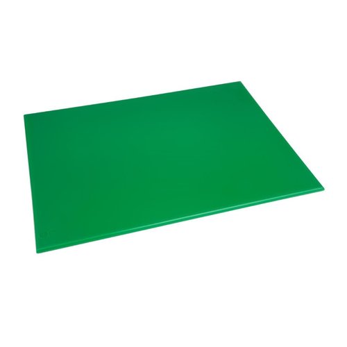 Hygiplas High Density Chopping Board Small Green - 229x305x12mm