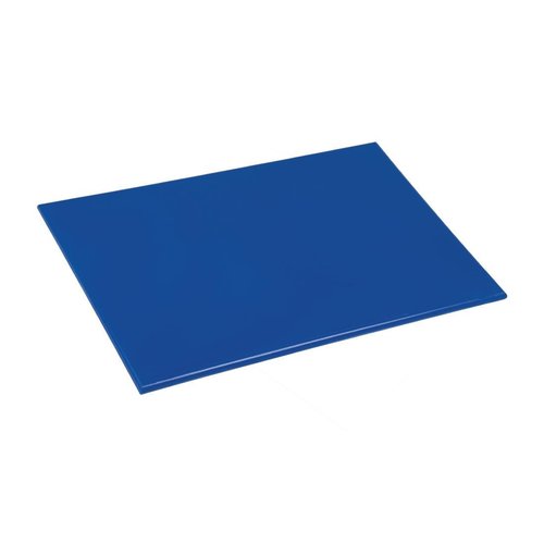 Hygiplas Anti-bacterial Low Density Chopping Board Blue - 450x300x12mm