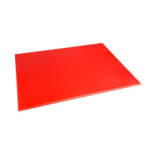 Hygiplas High Density Chopping Board Small Red - 229x305x12mm