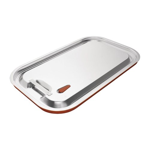 Vogue St/St and Silicone Sealable Lid - 1/1 GN