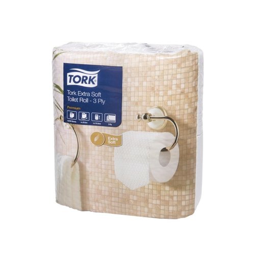 Tork Extra Soft Toilet Roll - 3 ply (Pack 40)