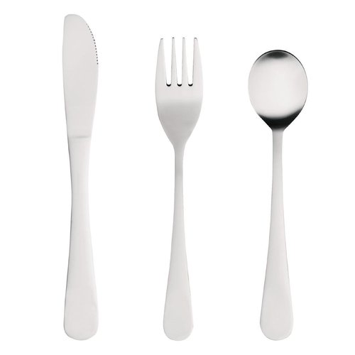 Olympia Mini Cutlery Sample Set (Table Knife Table Fork Dessert Spoon)
