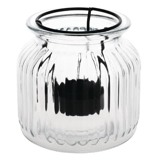 Olympia Glass Tealight Lantern - 115x115x105mm (Box 6)