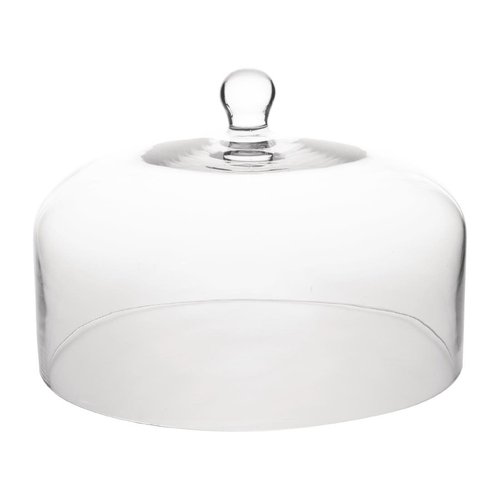 Olympia Glass Cake Stand Dome for Base CS013 - 285(dia)x200(h)mm