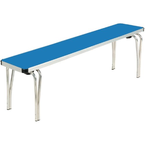 Gopak Contour Stacking Bench (Azure Blue) - 1520x254x432mm