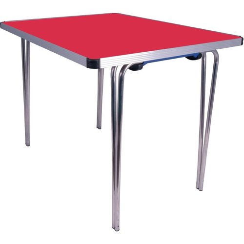 Gopak Contour Folding Table (Red) - 915x685x698mm