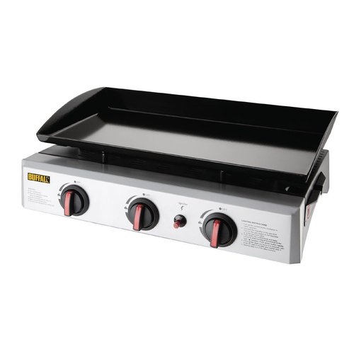 Buffalo Gas Griddle - 630x360mm cooking area 7.5kW - LPG