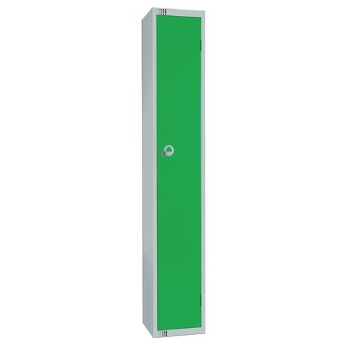300mm Deep 1 Door Locker - Green