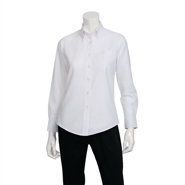 Uniform Works Womens Oxford Shirt (W500WHT)