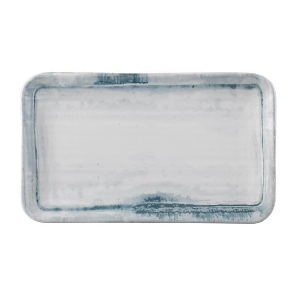 Dudson Makers Finca Limestone Organic Rect Plate 269x160mm(Box 12)