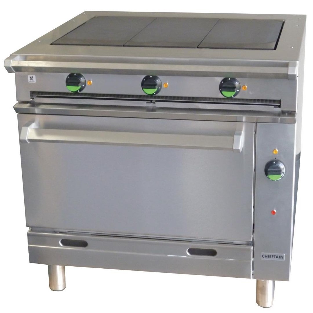 Falcon Chieftain 3 Hotplate Electric Oven Range