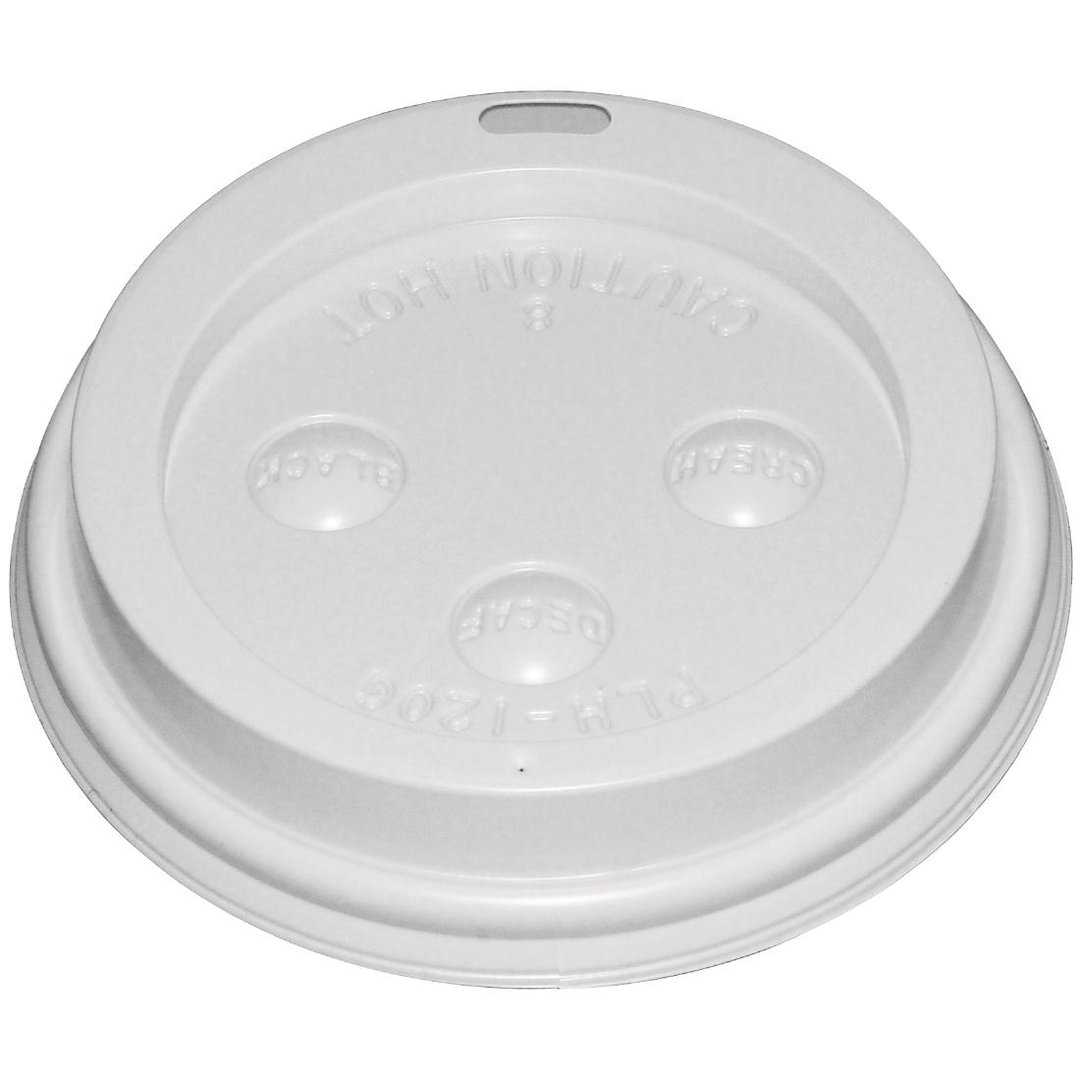 Fiesta Lid for Hot Cups White - 8oz (Box 1000)