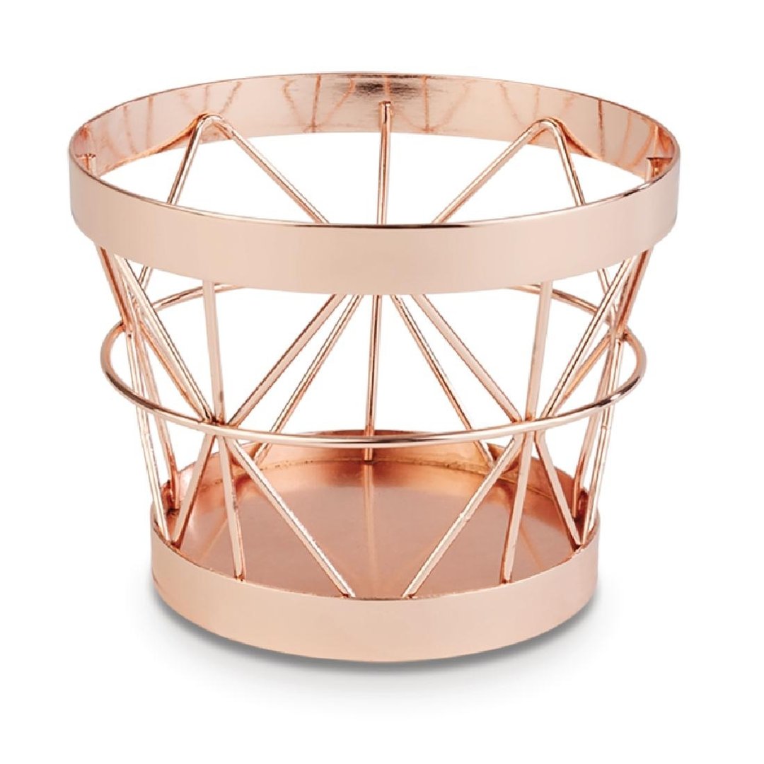 APS+ Metal Basket Copper 105mmd 80mm h