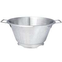 DeBuyer Stainless Steel Conical Colander with Two Handles - 44cm