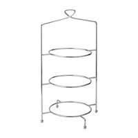 Utopia Savoy 3 Tier Cake Plate Stand 46cm 18" - to hold 3 x 230mm Plates