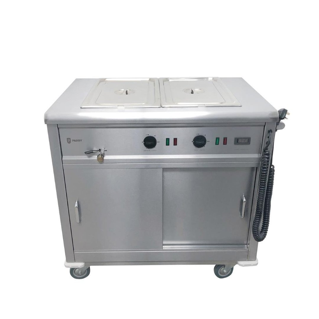 Parry MSB12 Mobile Servery with bain marie top - 1290mm