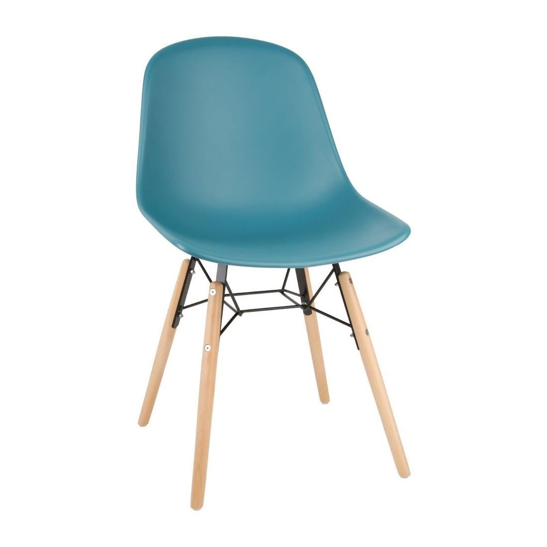 Bolero Arlo Side Chair - Teal (Pack 2)