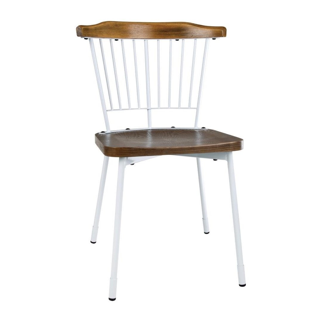 Bolero Scandi Side Chair - White (Box 2)
