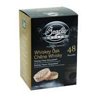 Bradley Food Smoker Whiskey Oak Flavour Bisquette (Pack 48)