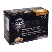 Bradley Food Smoker Whiskey Oak Flavour Bisquette (Pack 120)